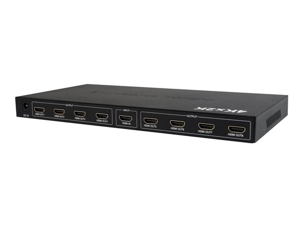 Cablexpert DSP-8PH4-03 - Video/lyd-splitter - 8 x HDMI - stasjonær