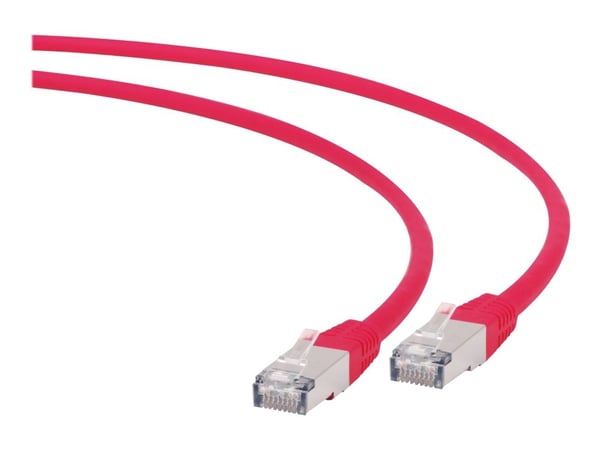 Cablexpert - Koblingskabel - RJ-45 (hann) til RJ-45 (hann) - SFTP - CAT 6a - halogenfri, formstøpt - rød