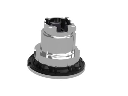 Schneider Electric ZB4F, Nappi, Universal LED, IP66, IK06, Luokka I, 58 g