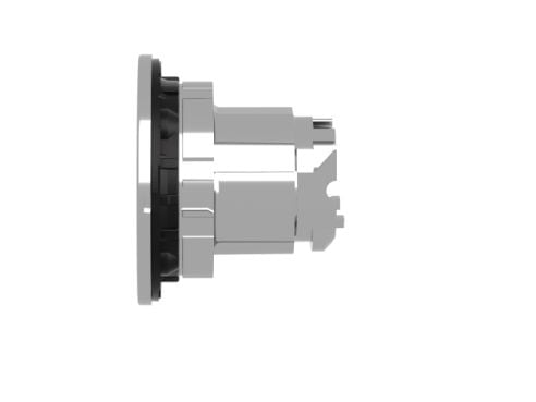 Schneider Electric ZB4F, Nappi, Oranssi, Universal LED, IP66, IK06, Luokka I