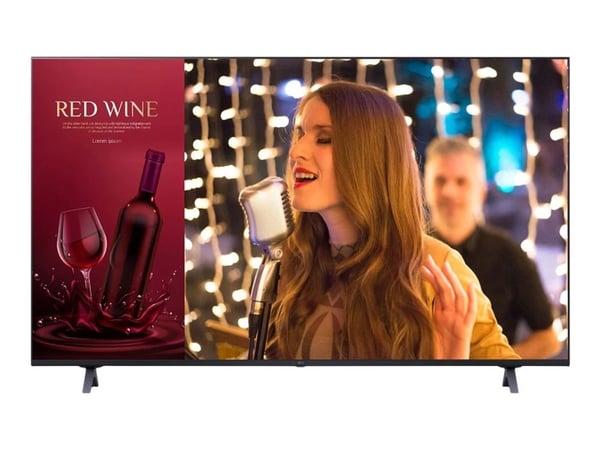 LG 55UR640S3ZD - 55" Diagonalklasse UR640S Series LED-bakgrunnsbelyst LCD TV - intelligent skilting - Smart TV - webOS - 4K UHD (2160p) 3840 x 2160...