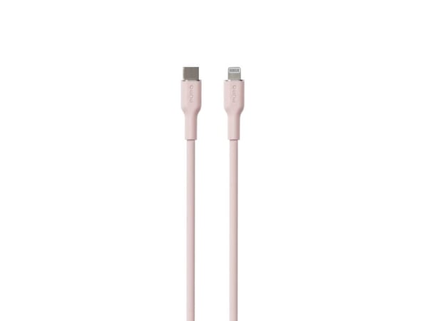 PURO PUCAPLTUSBCICONROSE, 1,5 m, Lightning, USB C, Hankjønn, Hankjønn, Rosa