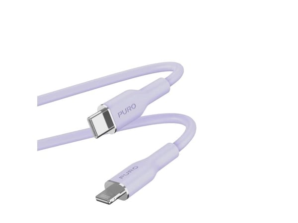 PURO PUCAPLTUSBCICONLVD, 1,5 m, Lightning, USB C, urosliitin, urosliitin, suora