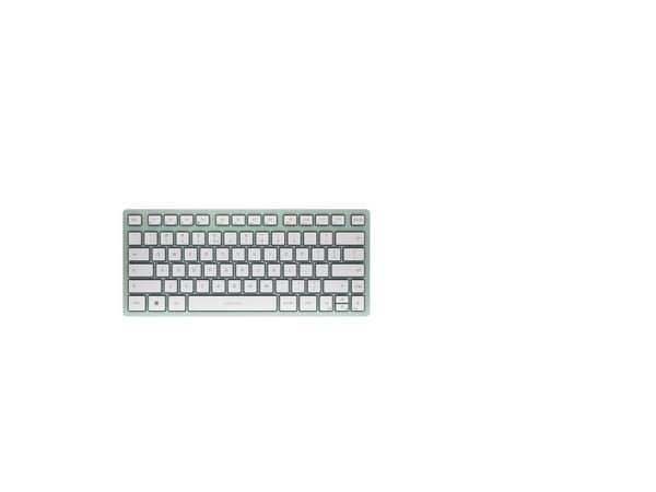 CHERRY KW 7100 MINI BT - Tastatur - trådløs - Bluetooth 5.1 - QWERTY - Europa - tastsvitsj: CHERRY SX - agavegrønn