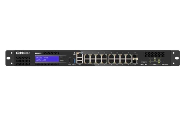 QNAP QGD-1600: 16 1GbE-porter med 2 RJ45