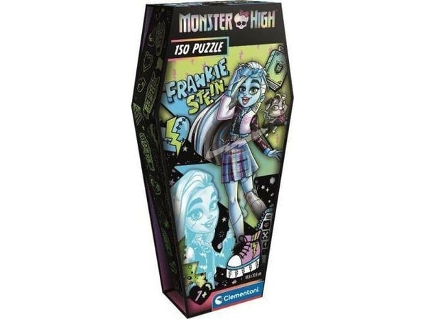 Clementoni Puslespil Monster High Coffin Pack Frank, 150 brikker