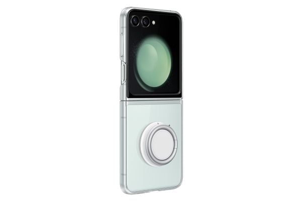 Samsung EF-XF73K - Tilbehørssett for mobiltelefon - gjennomsiktig, svart - for Galaxy Z Flip5