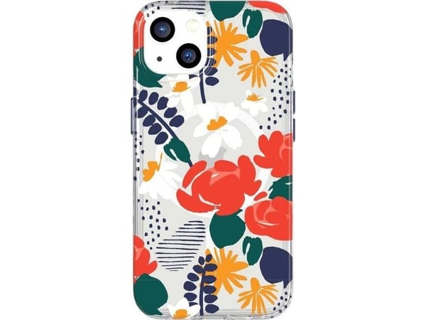 Tech21 TECH21 ETUI T21-9318 EVO ART MagSafe iPhone 13 mini rød rose Tech21 TECH21 ETUI T21-9318 EVO ART MagSafe iPhone 13 mini rød rose