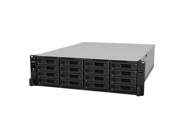 Synology RackStation RS4021xs+ - NAS-server - 16 brønner - 96 TB - kan monteres i rack - SATA 6Gb/s - HDD 16 TB x 8 - RAID 0, 1, 5, 6, 10, JBOD, RA...