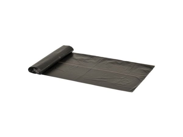 Spandeposer, 15 µm, 370 x 500 mm, LD-PE mørkegrå, rulle a 30 stk - (72 stk.)