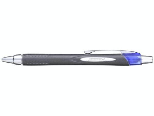 Uni UniBall, Kuglepen, Sort, Rød, Sølv, Blå, 1 mm, Ambidextrous, kaksikätinen