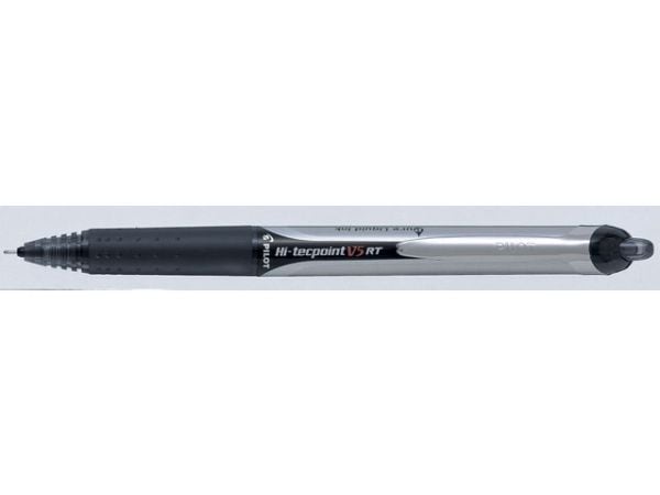 Roller Pilot Hi-Tecpoint V5 RT svart Linjebredd 0,3 mm - (12 st.)