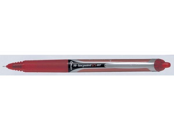 Roller Pilot Hi-Tecpoint V5 RT rød 0,3 mm - (12 stk.)