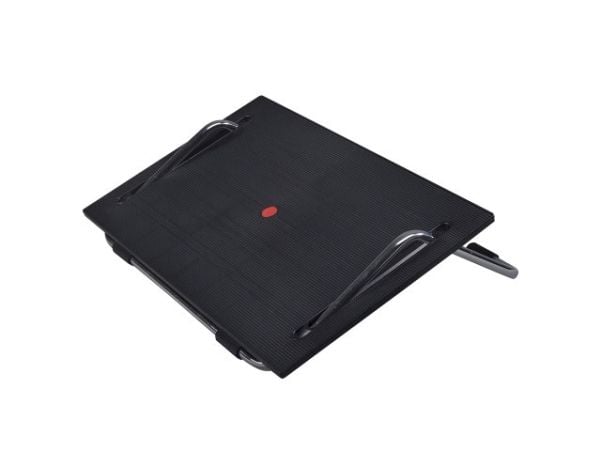 TWINCO TWIN ERGONOMIC - Fotstøtte - svart, krom