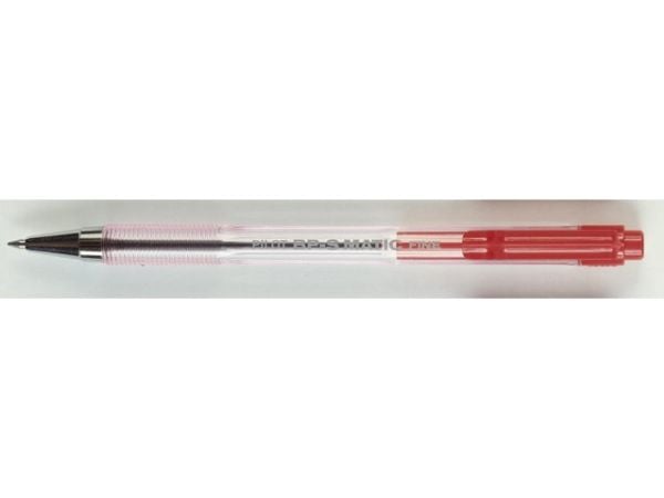 Kuglepen Pilot BP-S Matic fine rød - (12 stk.)