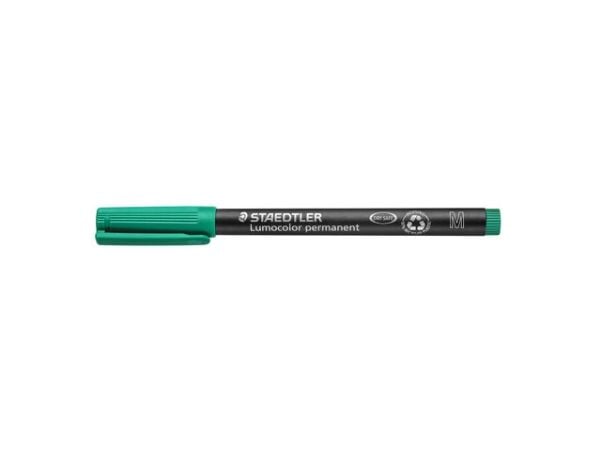 Staedtler 317-5, Vihreä, Pyöreä pää, Musta, Vihreä, Polypropeeni (PP), Keskikokoinen, 1 mm
