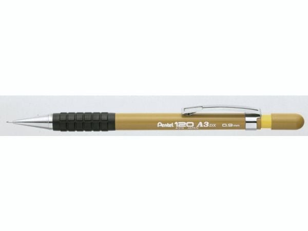 Pencil, Pentel, A319-Y, 0,9MM, sort