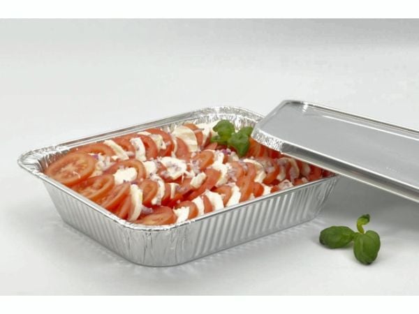 Gastrobakke, Plus Pack, 1/2GN 1-Compartments, Rektangulær kapacitet 2400ml,324x263x38mm aluminium, a