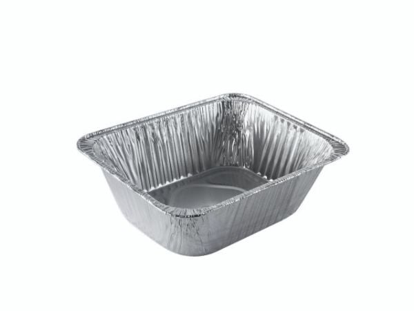 Gastrobakke, Plus Pack, 1/2GN Rektangulær kapacitet 5200ml,324x264x102mm aluminium, aluminium, pakke