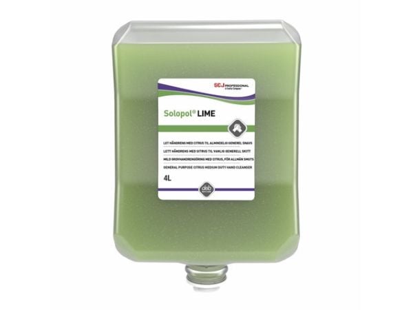 Håndrens Solopol Lime 4l patron LIM4LTR - (4 litraa pr. stk. x 4 )