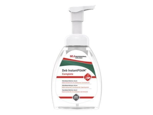 Hånddesinfektion InstantFOAM Complete 250 ml pumpeflaske