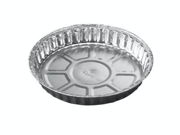 Foliebakke, Plus Pack, Rund kapacitet 450, Ø 166, højde 22 aluminium, aluminium, pakke a 125 stk 1-C