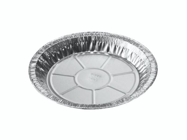 Foliebakke, Plus Pack, Rund kapacitet 410, Ø 203, højde 20 aluminium, aluminium, pakke a 100 stk 1-C
