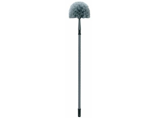 Duster, Vikan, 107x19x2,2cm, grå, PP/PVC, myk, 107-173 cm