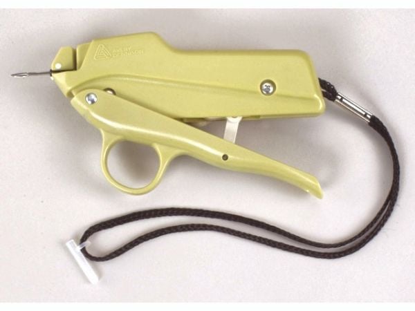 Pistol tool, Swiftach, manuel betjening metal, gul, pakke a 1 stk pistol til standard nåe, 08945-0