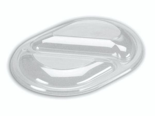 Lock OPS klar för bricka 2-fack oval 238x176 mm, 6-pack á 40 st/krt