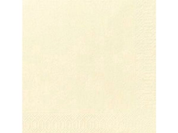 Duni - Servett - Storlek 33 x 33 cm - engångsvara - champagne (paket om 125)