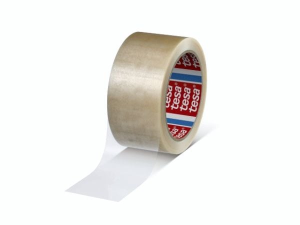 Tesa 4120 - Pakketape - 50 mm x 66 m - PVC-film - transparent