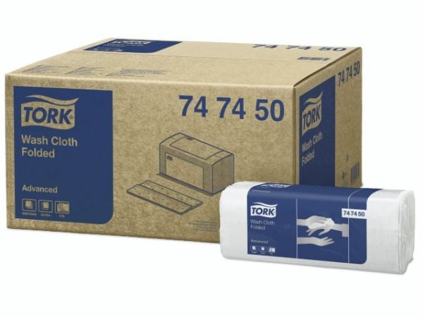 Vaskeklud Tork Advanced H3 hvid 6-lag Z-fold 20x80 ark - (1600 ark pr. karton)