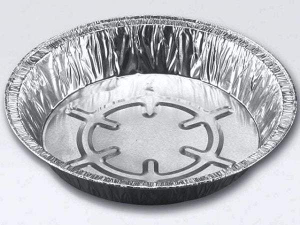 Foliebakke, Plus Pack, Rund kapacitet 158, Ø 121, højde 20 aluminium, aluminium, pakke med 2400 stk