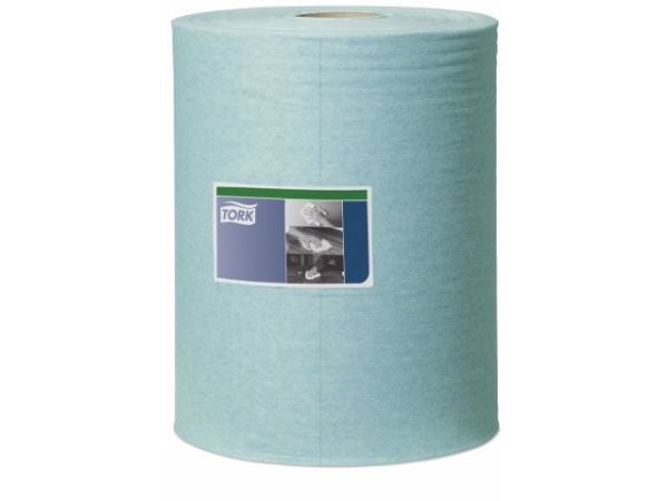 Aftørringsrulle Tork W1/W2 Sensitiv Industri 36x27.5 cm 180 m