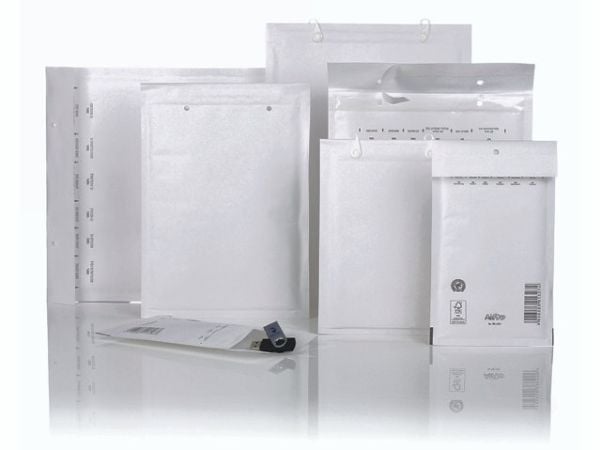 Bubbelväska W9 AirPro vit 320x455mm Nr. 19/I 50 st/förpackning - (50 st.)