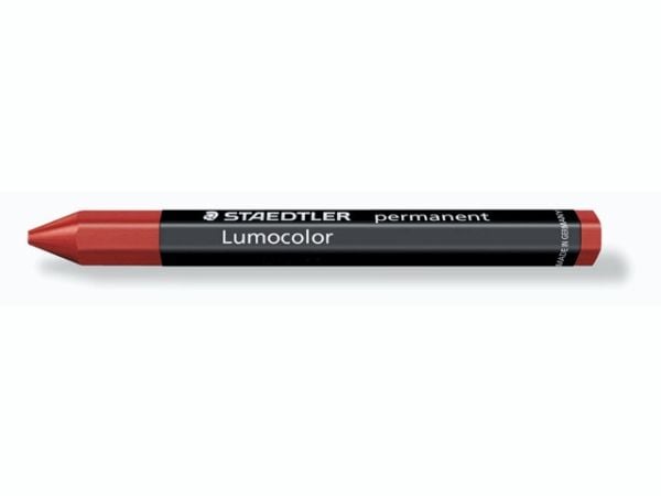 Kritor Staedtler Lumocolor röd - (12 st.)