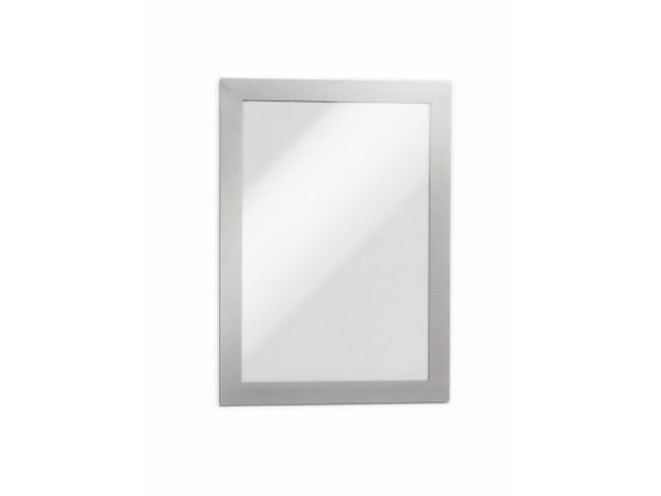 DURABLE DURAFRAME MAGNETIC - Dokumentholder - for A5 - magnetisk - sølv (en pakke 5)