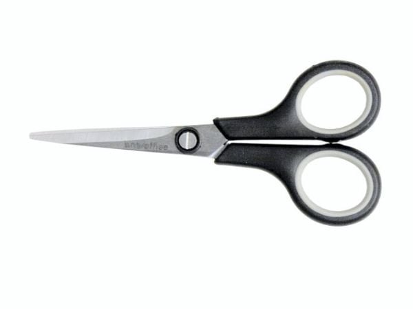 Saks Kontor 125 mm Soft Grip, Sortering / tykkelse 185x5x85mm 0,035kg (1stk)