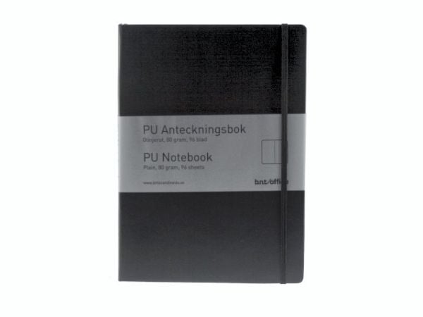 B.N.T 513010, Monokromatisk, Sort, A4, 96 ark, 80 g/m², Innbundet (hardcover)