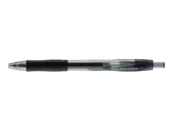 Gelpen bnt/Office sort 0,7 mm - (25 stk.)