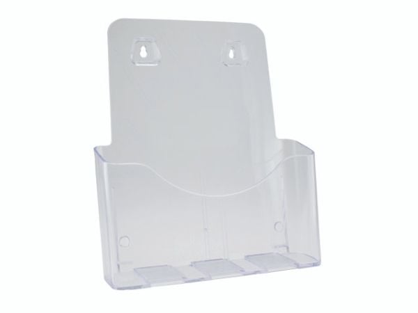 Broschyrhållare BNT A4 klar 1 fack för bord/vägg 297x210mm