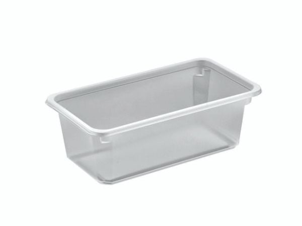 Plastbakke Kageboks K2182-1E 1-rum 710 ml 179x98x60 mm PP Klar,608 stk/krt