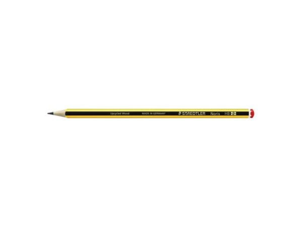 Staedtler Noris, HB, musta, Keltainen, PEFC, 1 kpl, Saksa