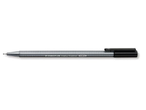 STAEDTLER triplus 334 - Fineliner - svart - vannbasert blekk - 0.3 mm - superfin