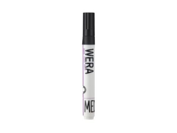 Marker WERA svart permanent rund spets 2 mm (12 st.)