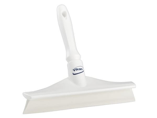 Skraber, Vikan Hand squeegee w/mini handle, hvid 50mmx245mm x 104mm