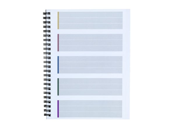 BANTEX 5IN1 COLLEGE SHEET A5 LINED 5x15 SHEETTI