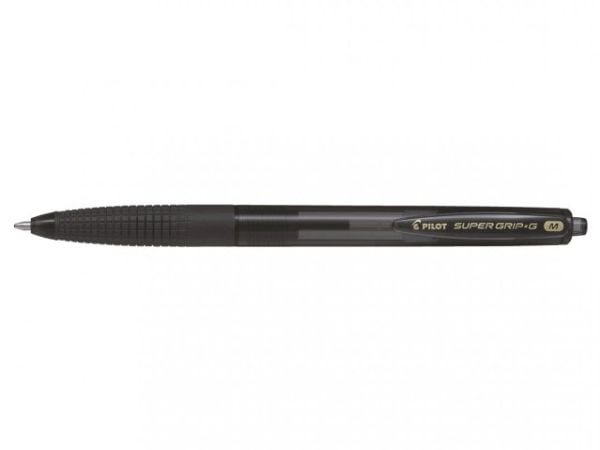 Kuglepen Pilot Super Grip G sort medium stregbredde: 0,27 mm - (12 stk.)