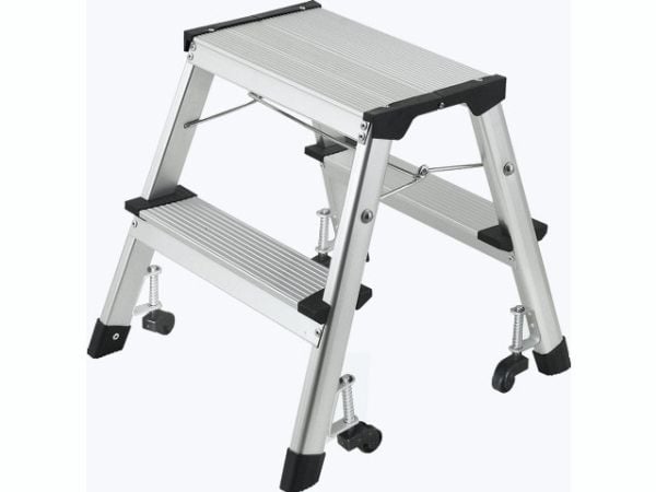 TWINCO TWIN MINI 6400 - Trinnstige - 2 trinn - 2 seksjoner - aluminium